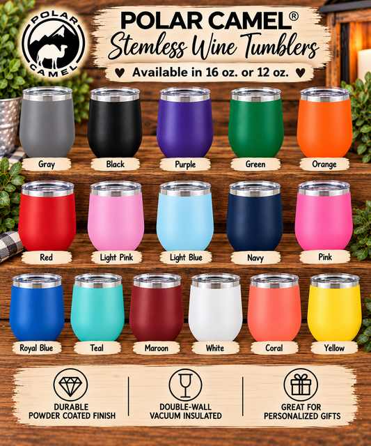 Glam-Ma Wine Tumbler | Too Glamorous to Be Called Grandma